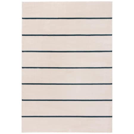 Safavieh 8 x 10 ft. Orwell 300 Power Loomed Rectangle Area Rug Ivory & Navy ORW391A-8